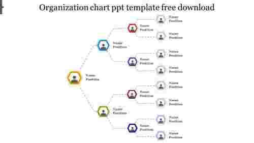 Organization chart ppt template free download 